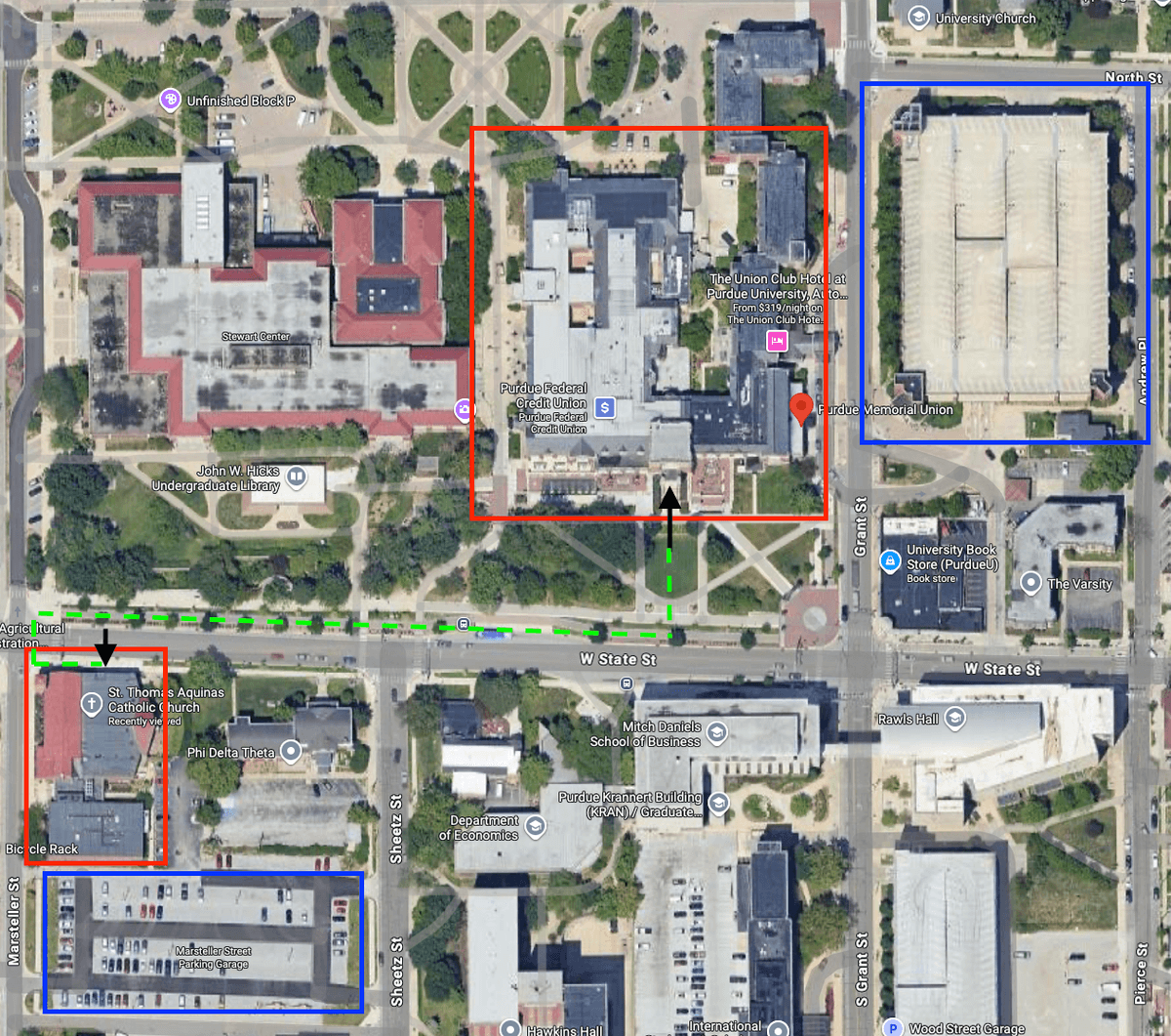 Campus Overview Map